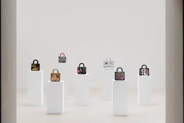 Lady Dior Art 10th anniversary INES LONGEVIAL