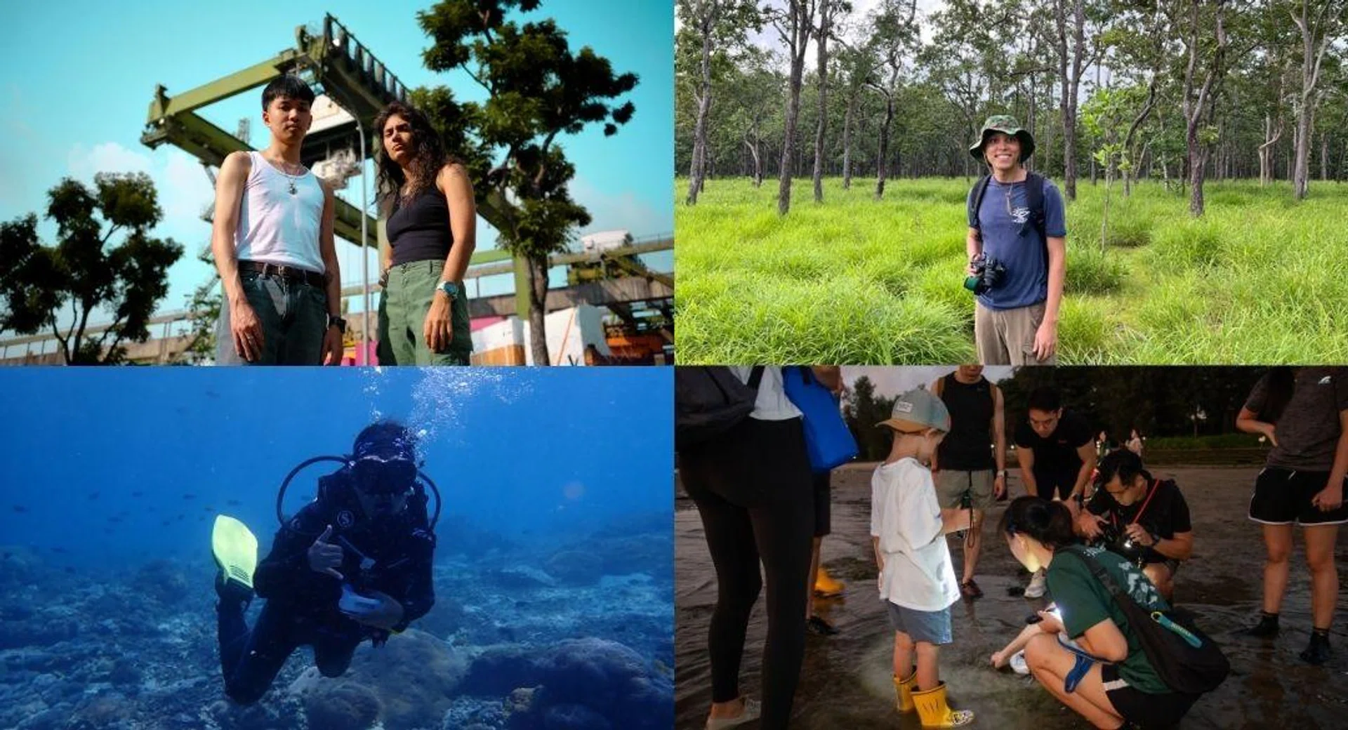 Young Gen Z creative environmentalists Singapore