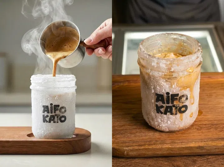 Aifokato Singapore DIY affogato cafe