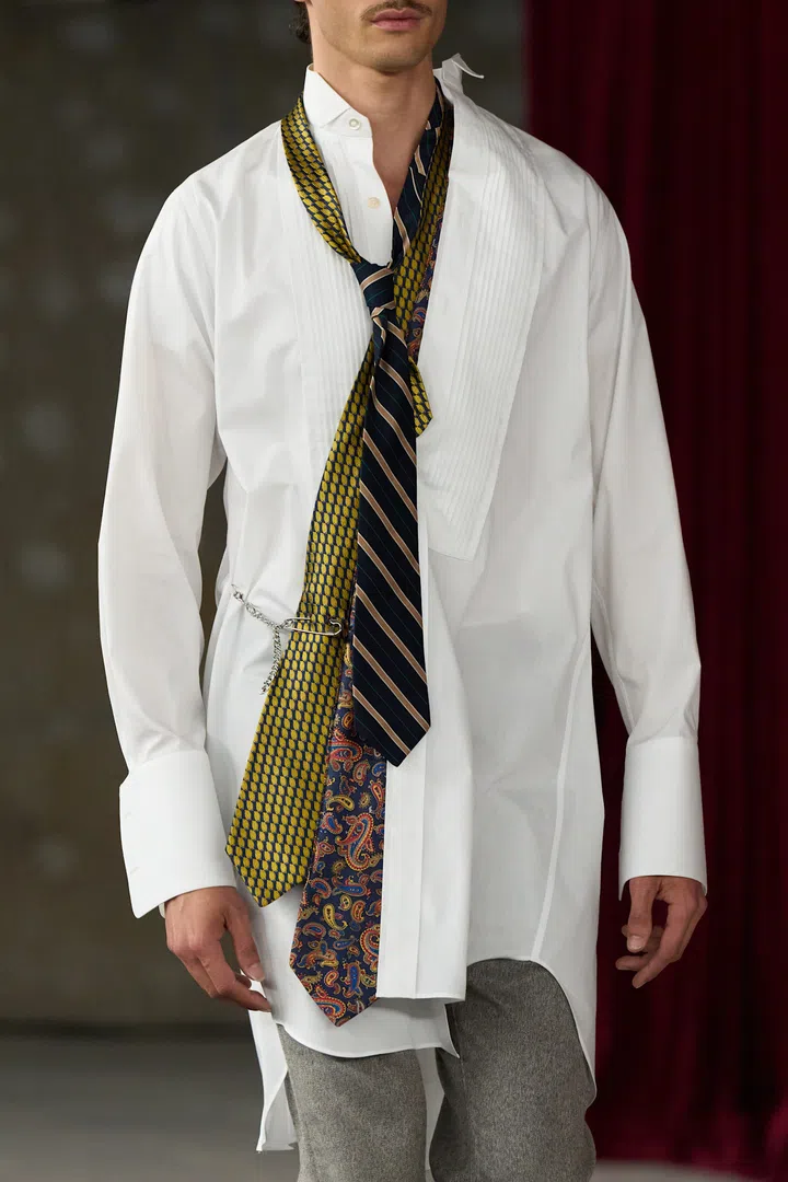 Junya Watanabe Men’s Spring Summer 2026 multiple ties