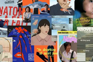 Anticipate Pictures movie posters illustration Danielle Ng