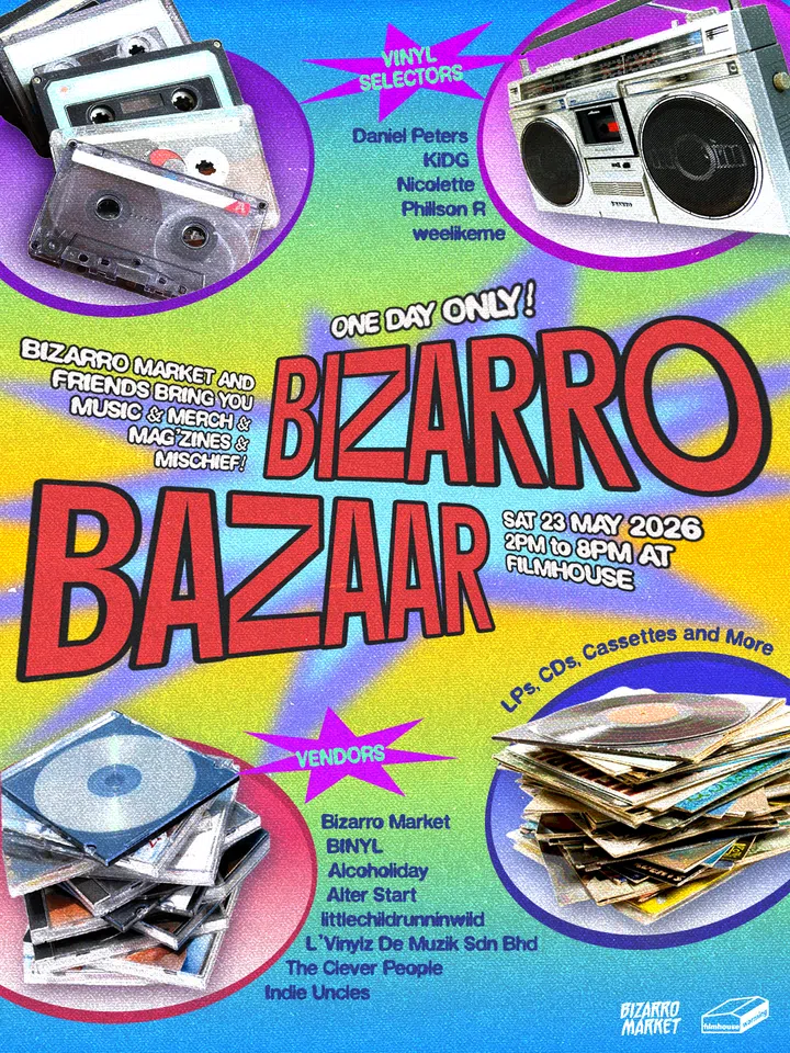Best parties Singapore May 2026 - Bizarro Bazaar Filmhouse