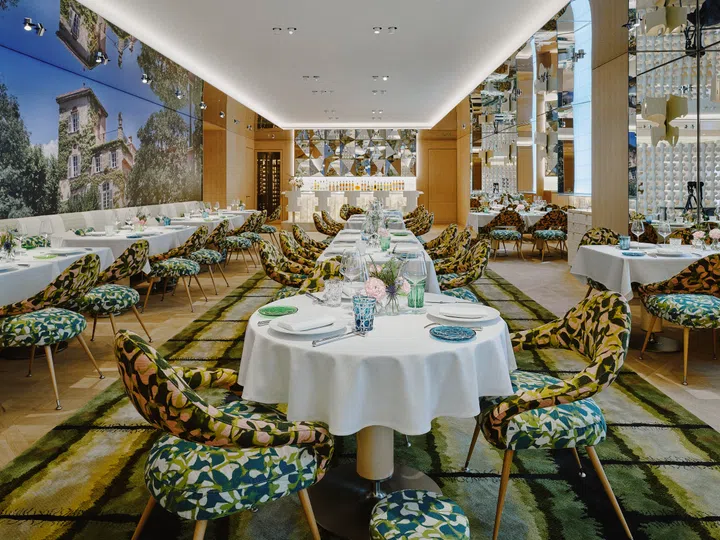House of Dior Shinsaibashi, Osaka - Top Floor Monsieur Dior restaurant