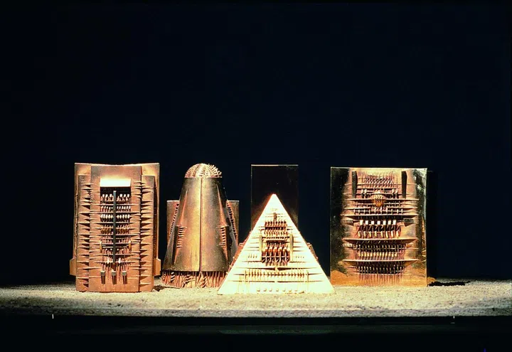 fendi exhibition arnaldo pomodoro rome