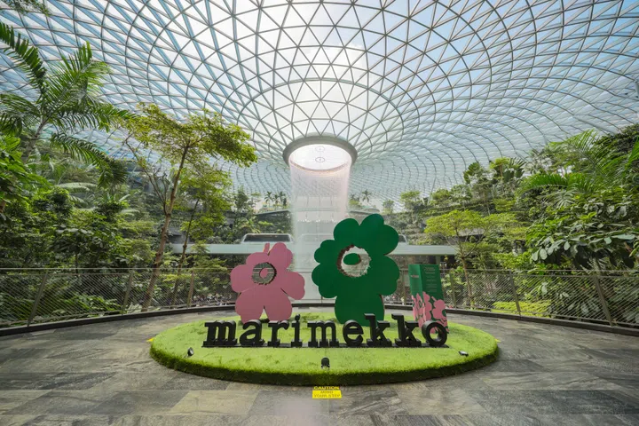 Marimekko Jewel Singapore pop-up installation