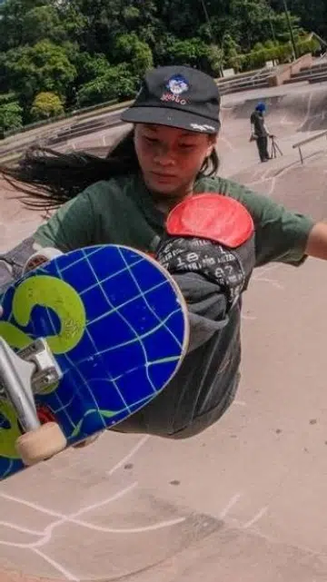 singapore skateboarder tina wan