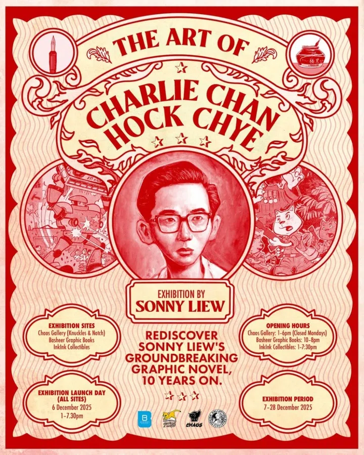 charlie chan exhibition 10th anniversary