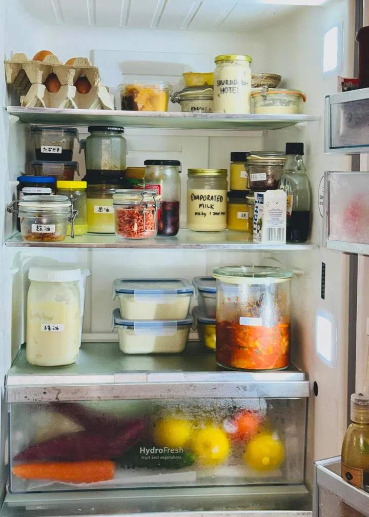 fridge contents