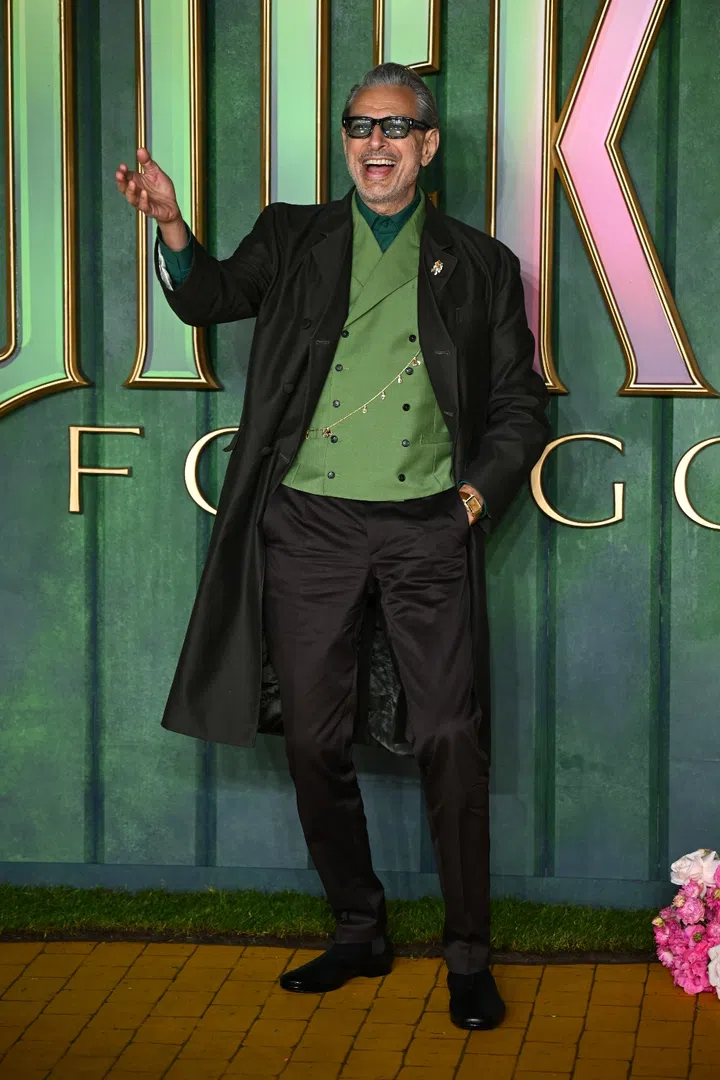 Wicked For Good World Tour London premiere Jeff Goldblum
