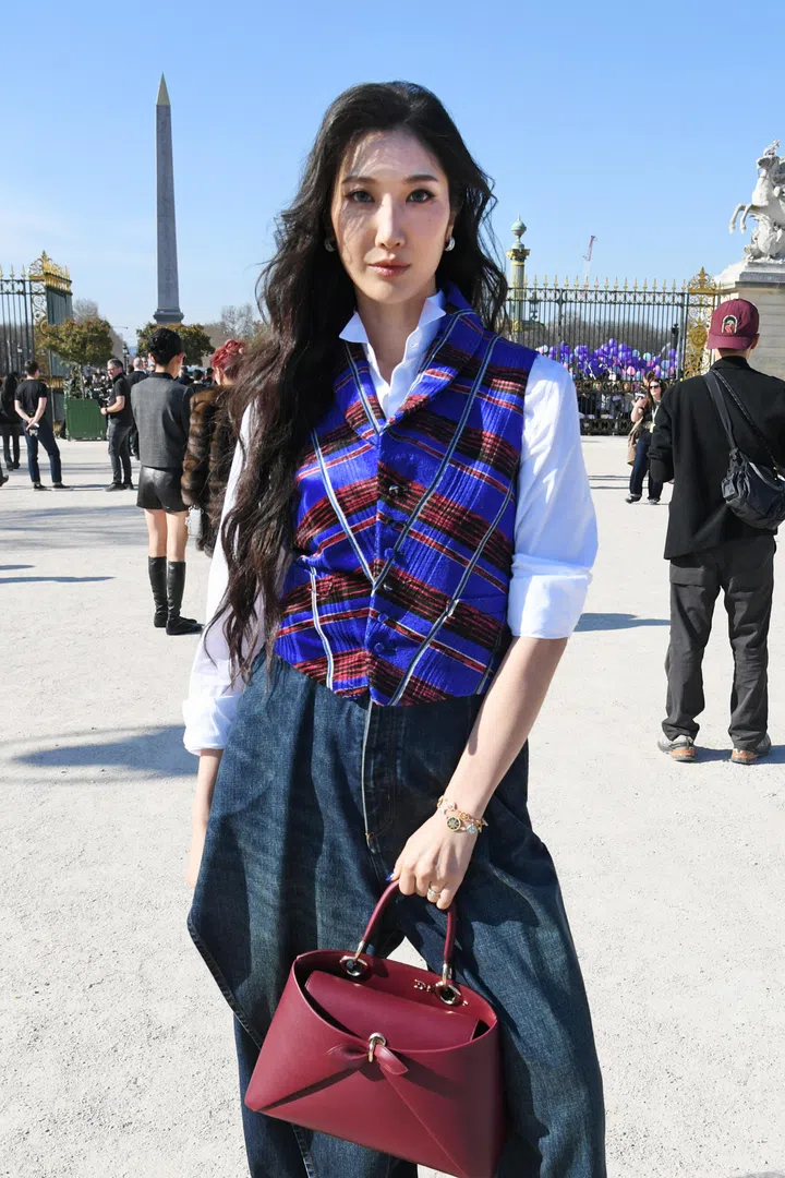 Ejae at Dior Fall Winter 2026 Paris Fashion Week