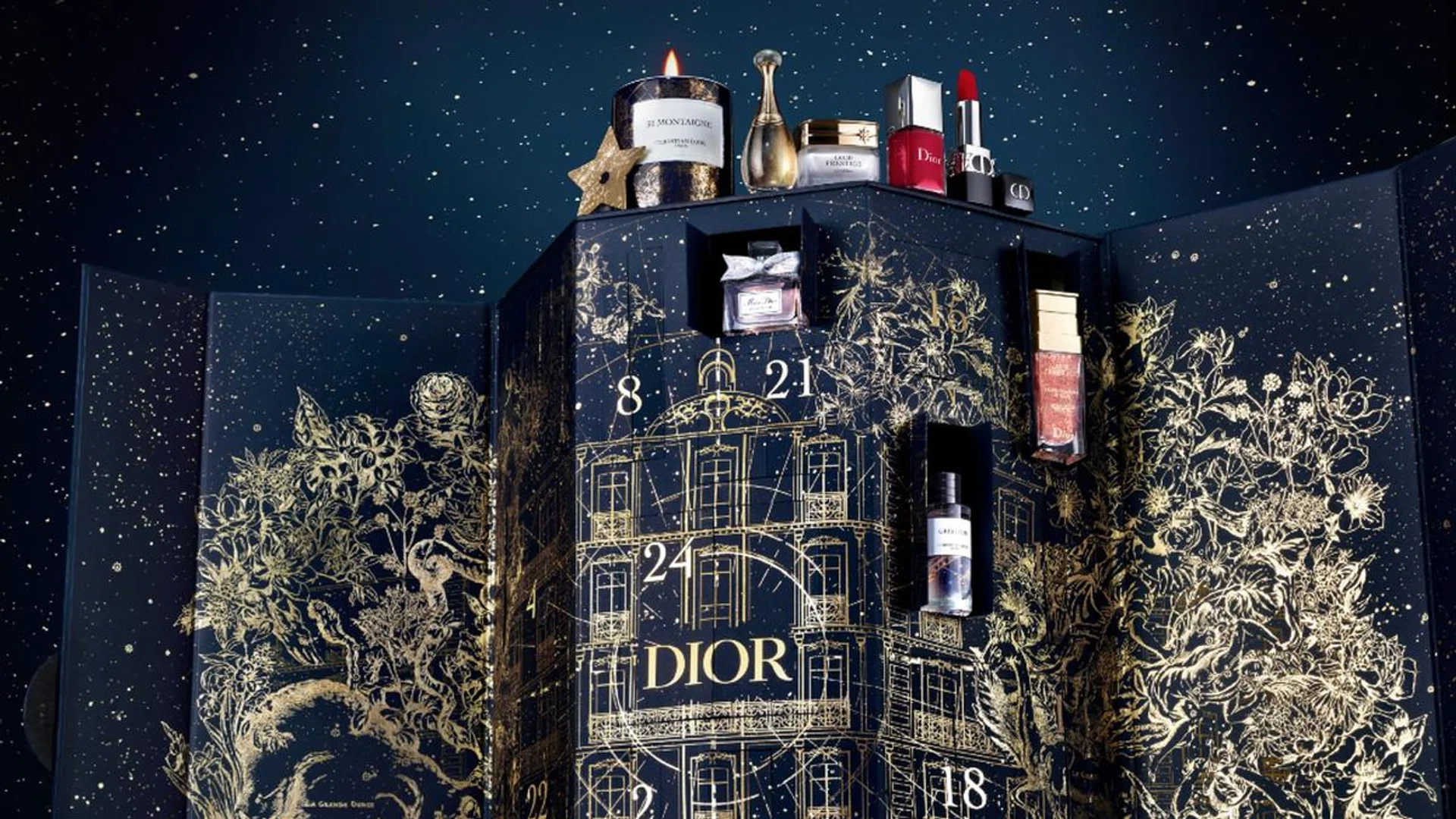 Advent calendars have become major collectibles for beauty enthusiasts. Credit: Dior Beauty 