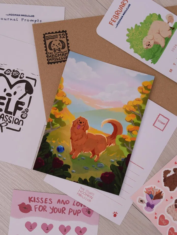 snail mail clubs Singapore - Hooman Mail Club