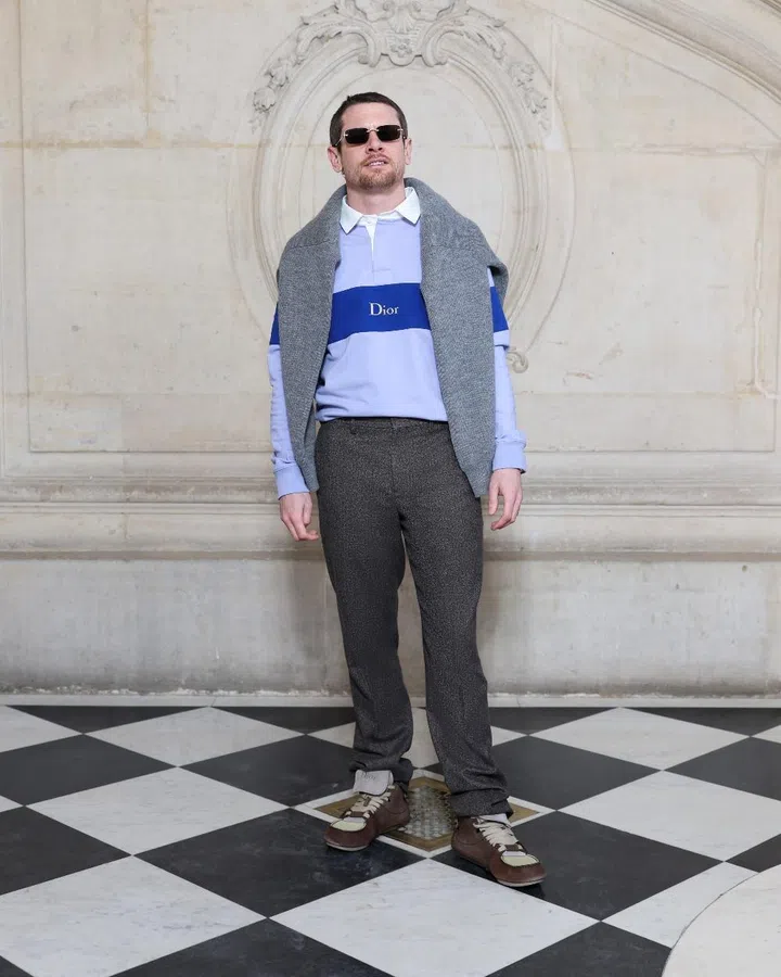 jack o connell dior mens paris fashion week 2026