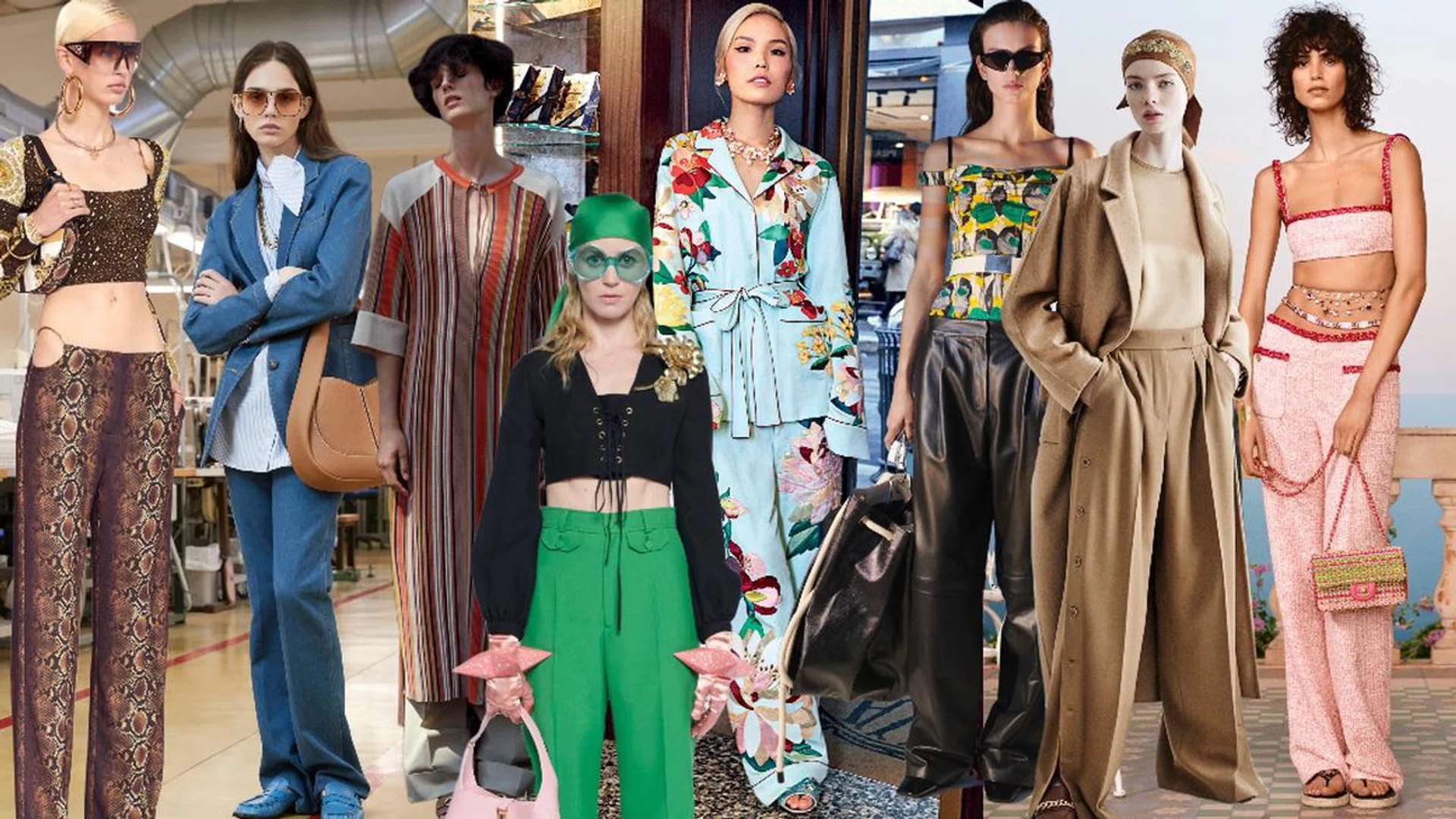 This season, fashion is getting down on all floors and letting you enjoy free range of movement. Credit: Courtesy of brands