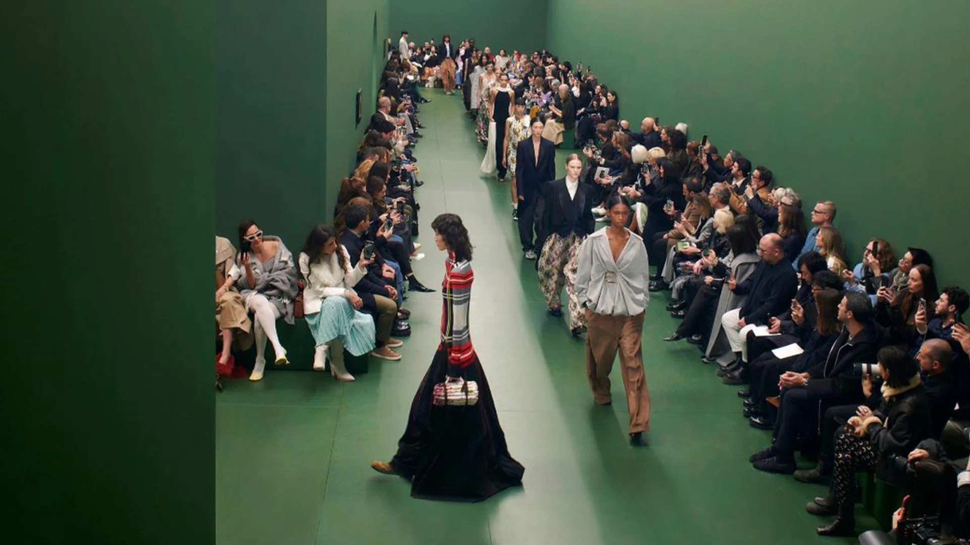 Loewe Fall Winter 2024 show. Credit: Loewe