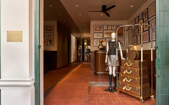 Louis Vuitton hotel popup Bangkok