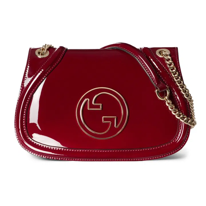 Blondie small patent leather bag, $4,950, Gucci