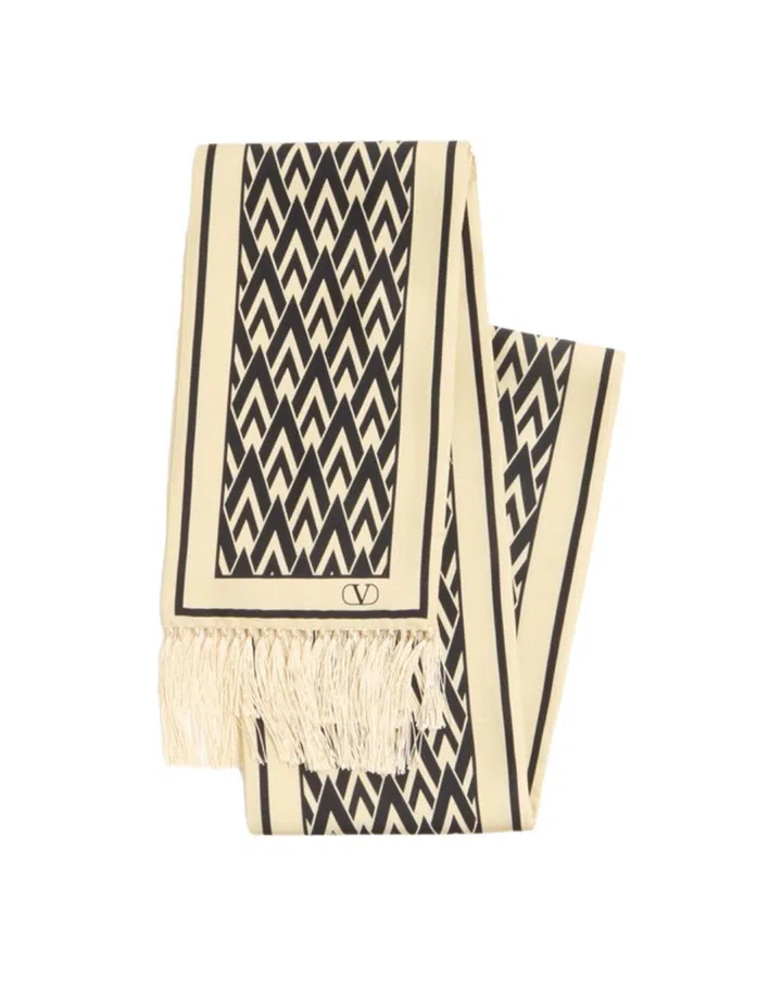 valentino spring 2024 holiday 2024 collection bandeau scarf silk