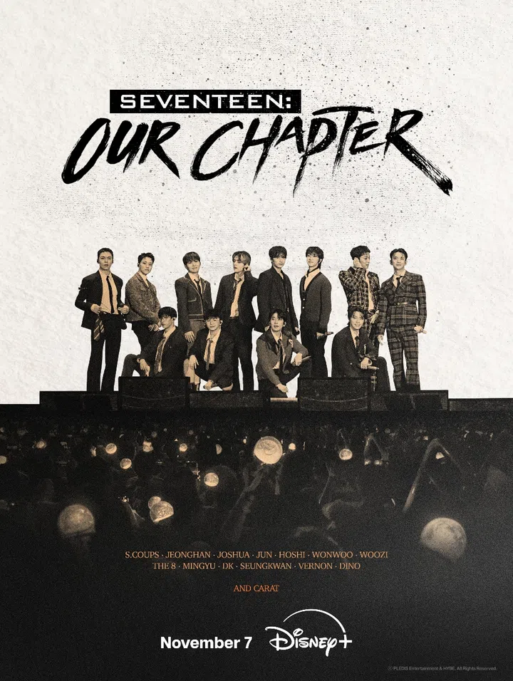 Poster for Seventeen: Our Chapter Documentary series