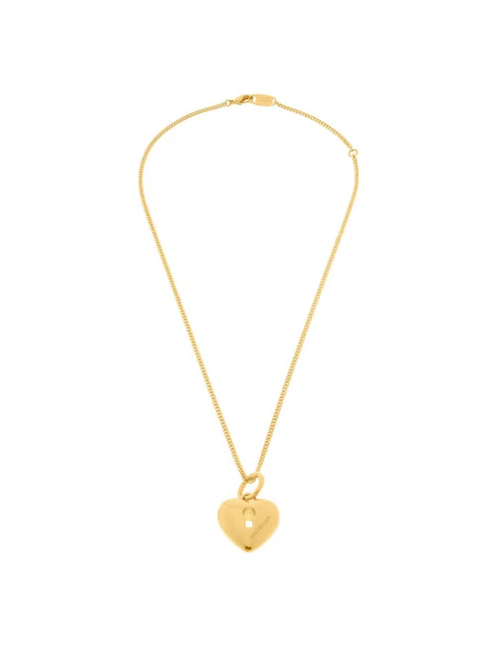 balenciaga valentines day series 2025 heart necklace