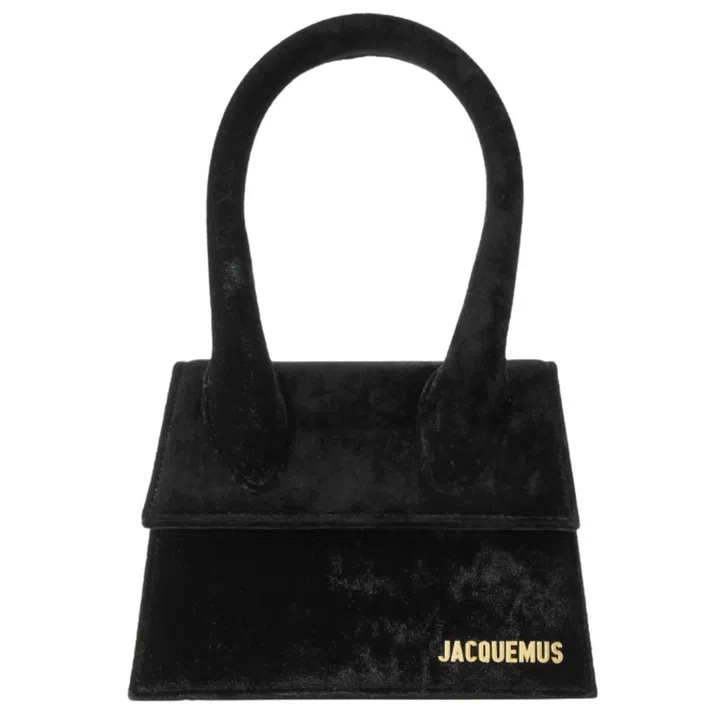 A black Jacquemus Chiquito bag