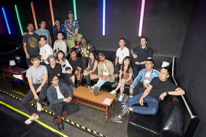 a snapshot of The Projector singapore team