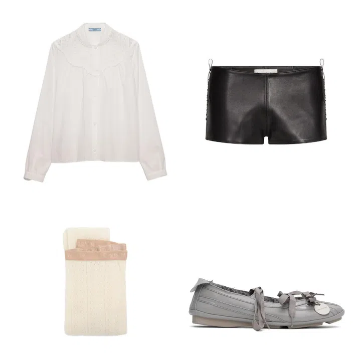 How to style the ballet sneakers, sneakerina shoe trend