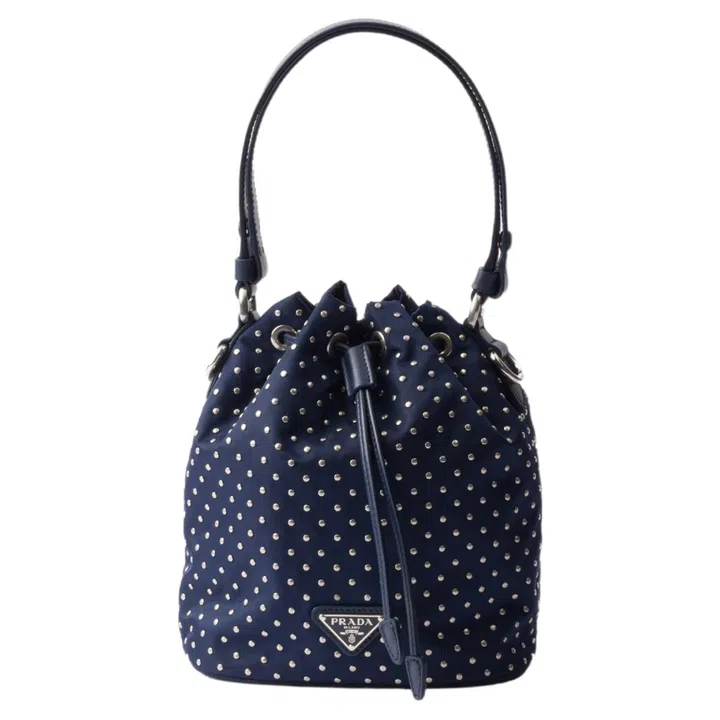 Re-Nylon mini bucket bag, $3,500