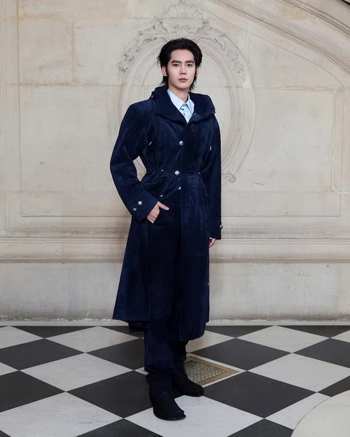 yu shi dior mens paris fashion week 2026