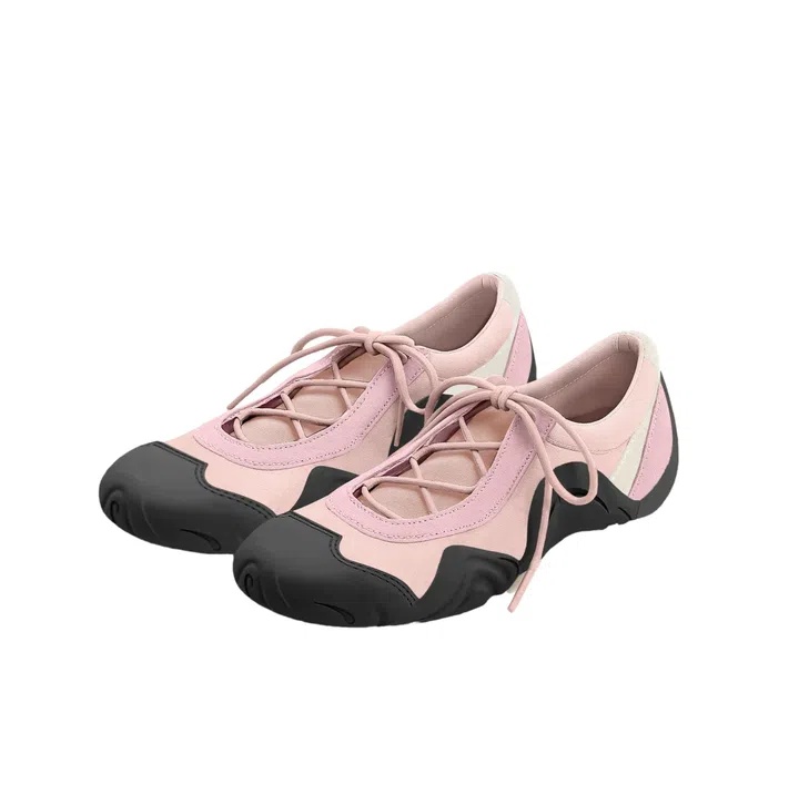 Caitlin lace up ballerina sneaker JW PEI