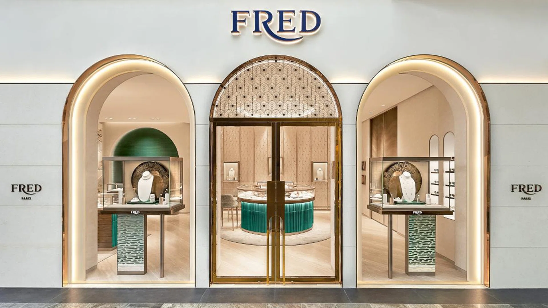 Fred's new home at The Shoppes in Marina Bay Sands is the brand's biggest store in Southeast Asia. Credit: Fred 