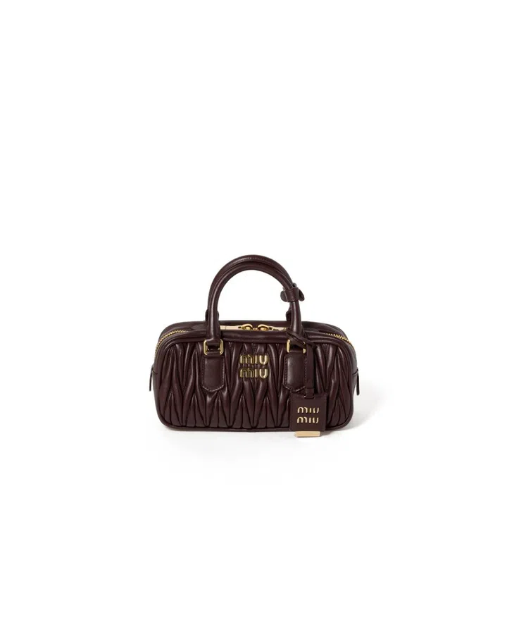 miu miu holiday collection 2024 arcadie bag matelasse
