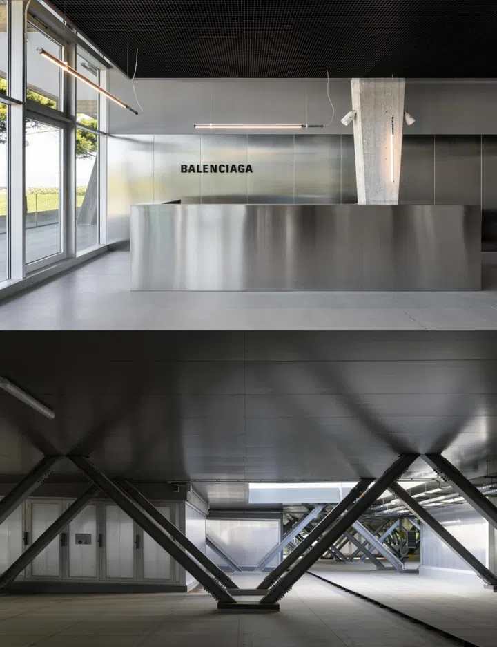 Balenciaga production facility italy