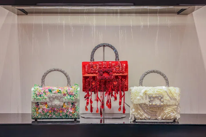 Roger Vivier Singapore-exclusive handbags