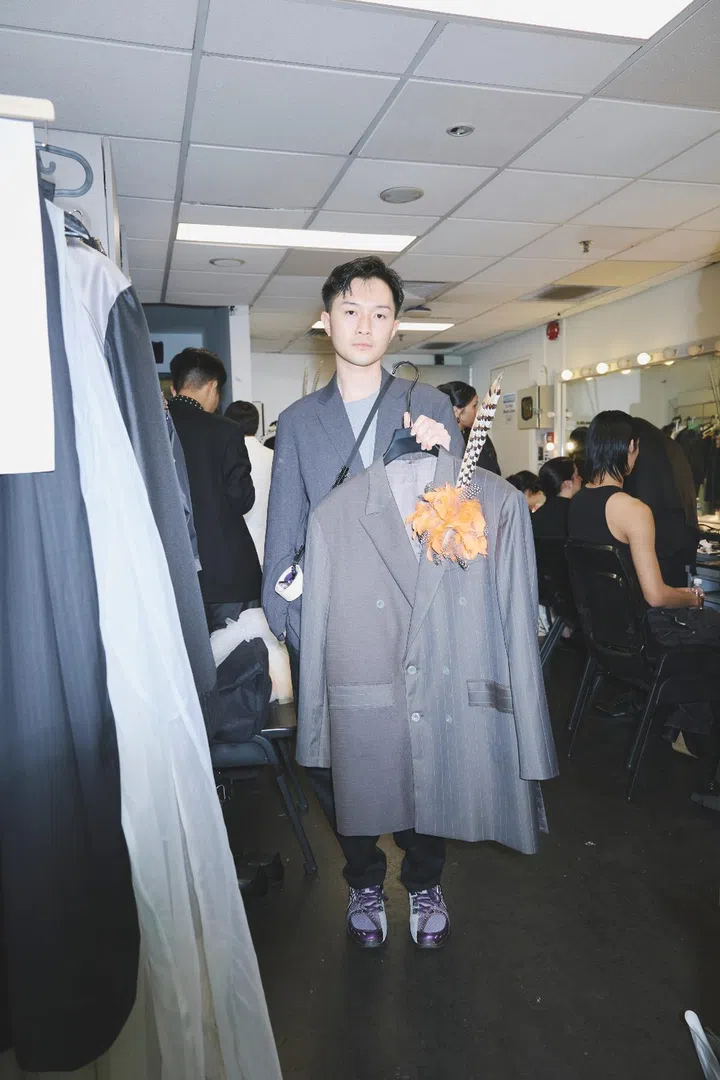 LASALLE college of the arts fashion graduate Terry Lim and his collection, SPECTRE