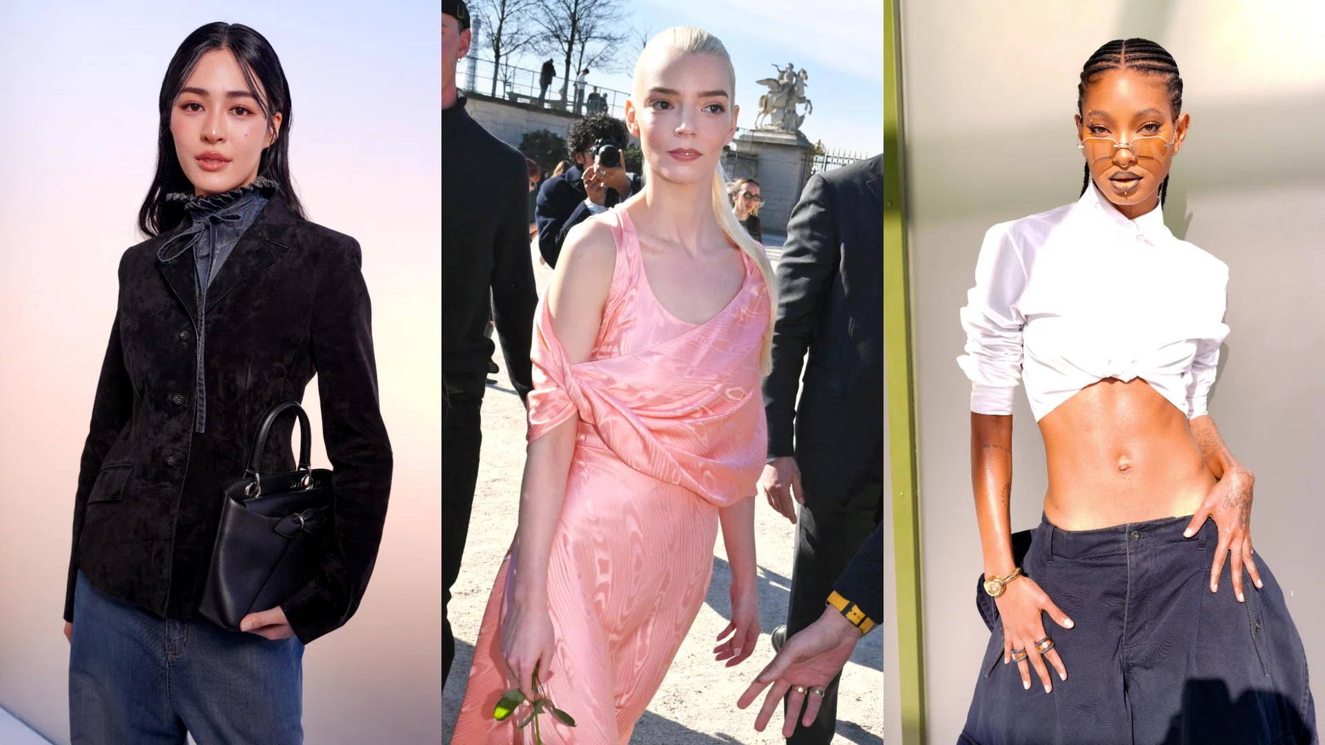 Celebrities at Dior Fall Winter 2026 Paris Fashion Week