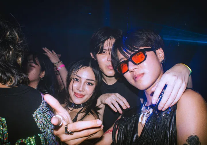 Adults Do Hard Dance party people