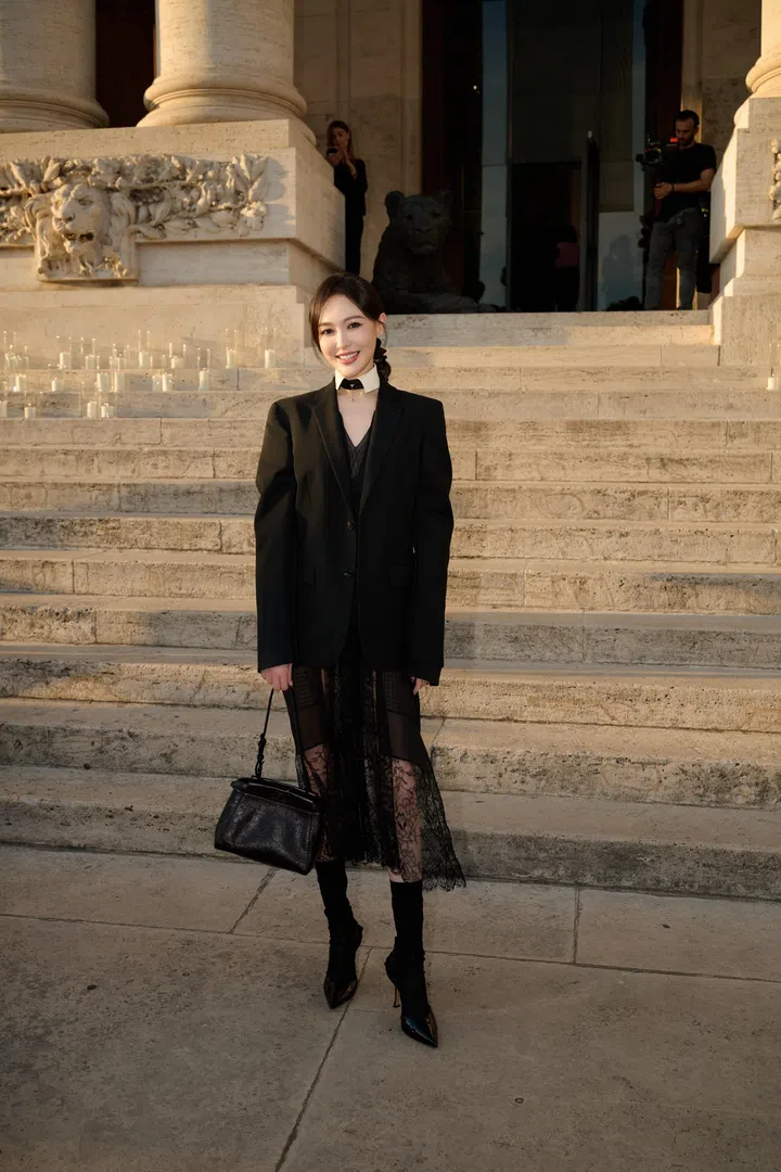 Tang Yan at Fendi Fall Winter 2026 2027 Haute Couture