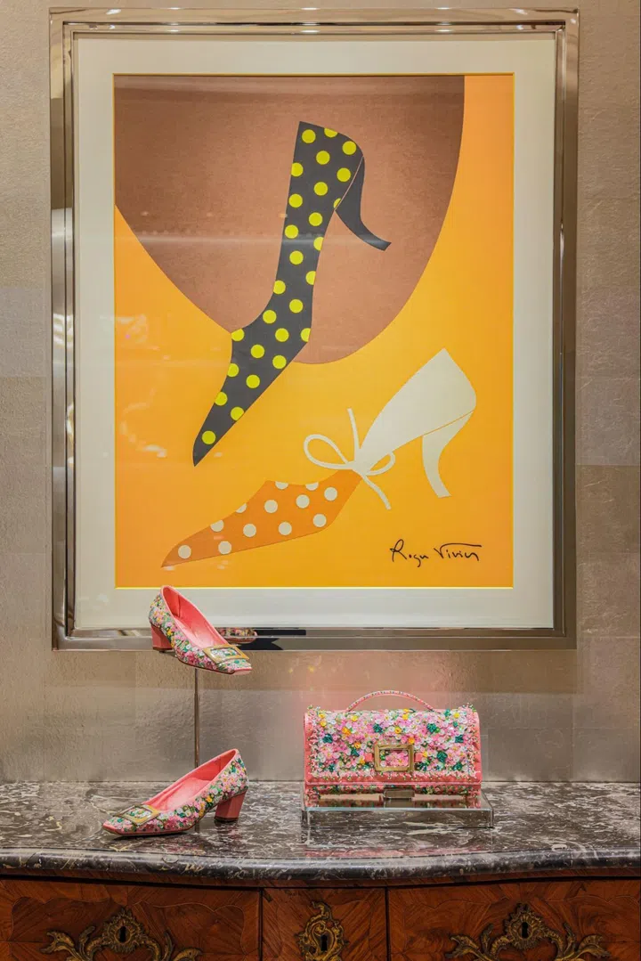 Roger Vivier Singapore flagship boutique Orchard Takashimaya