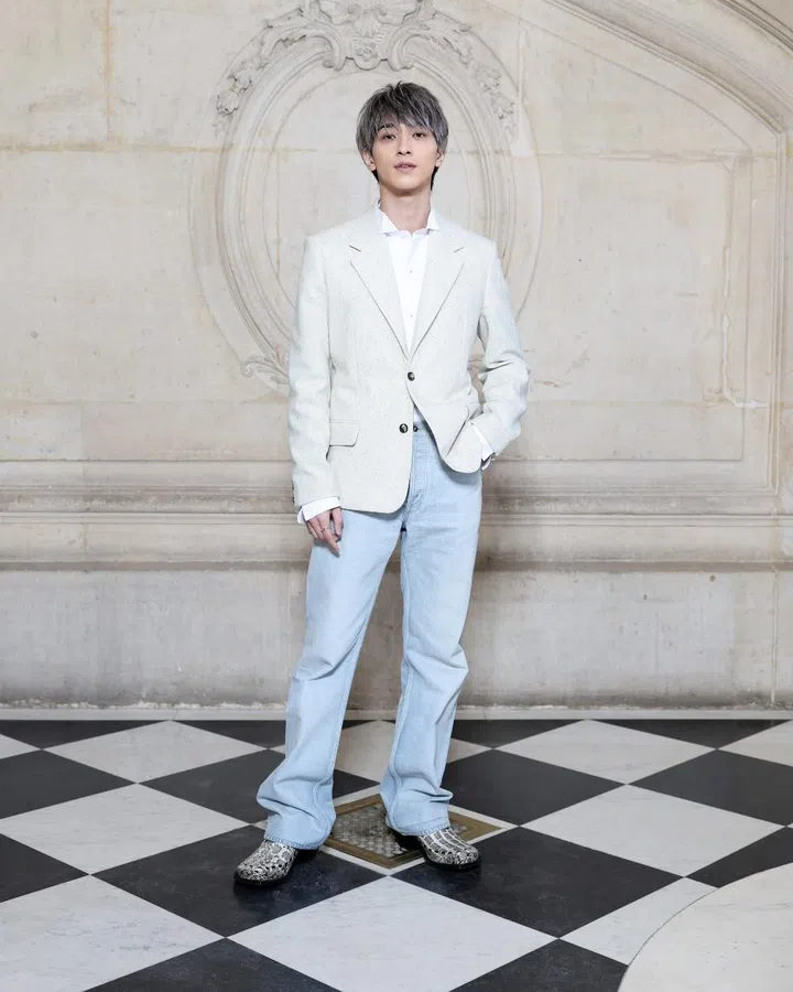 ryusei yokohama dior mens paris fashion week 2026