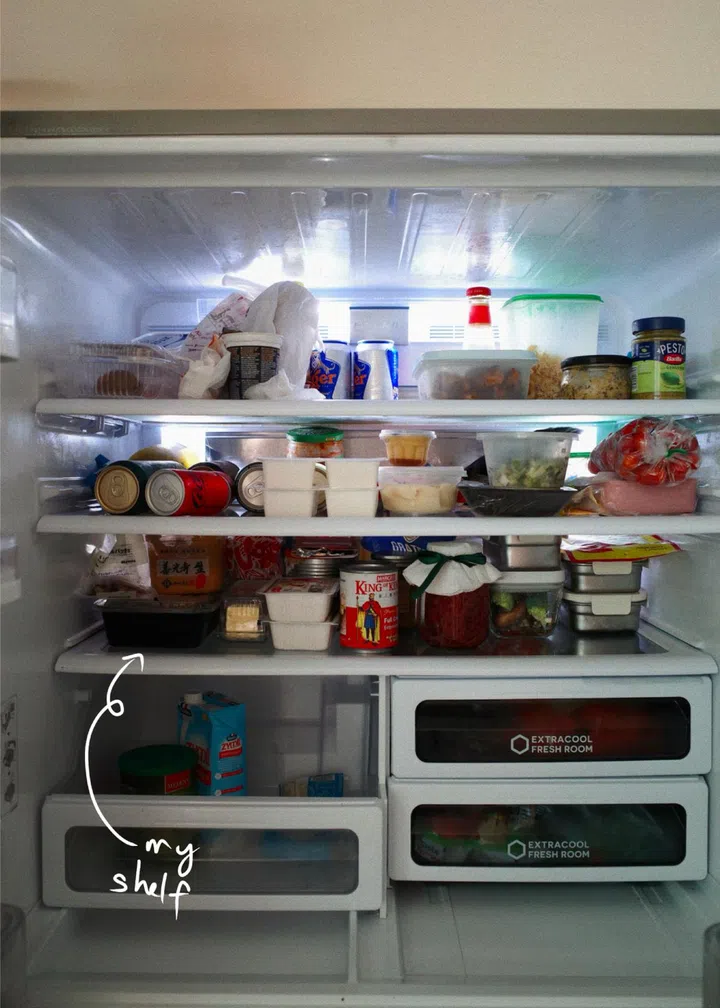 fridge contents