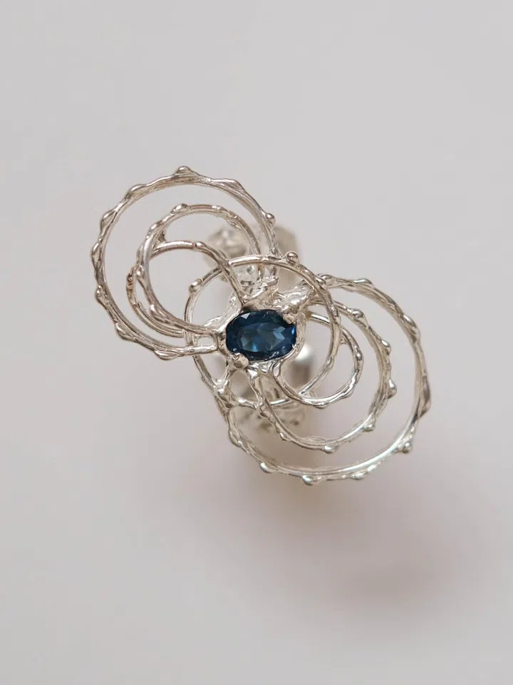 handmade silver jewellery by quietly forged