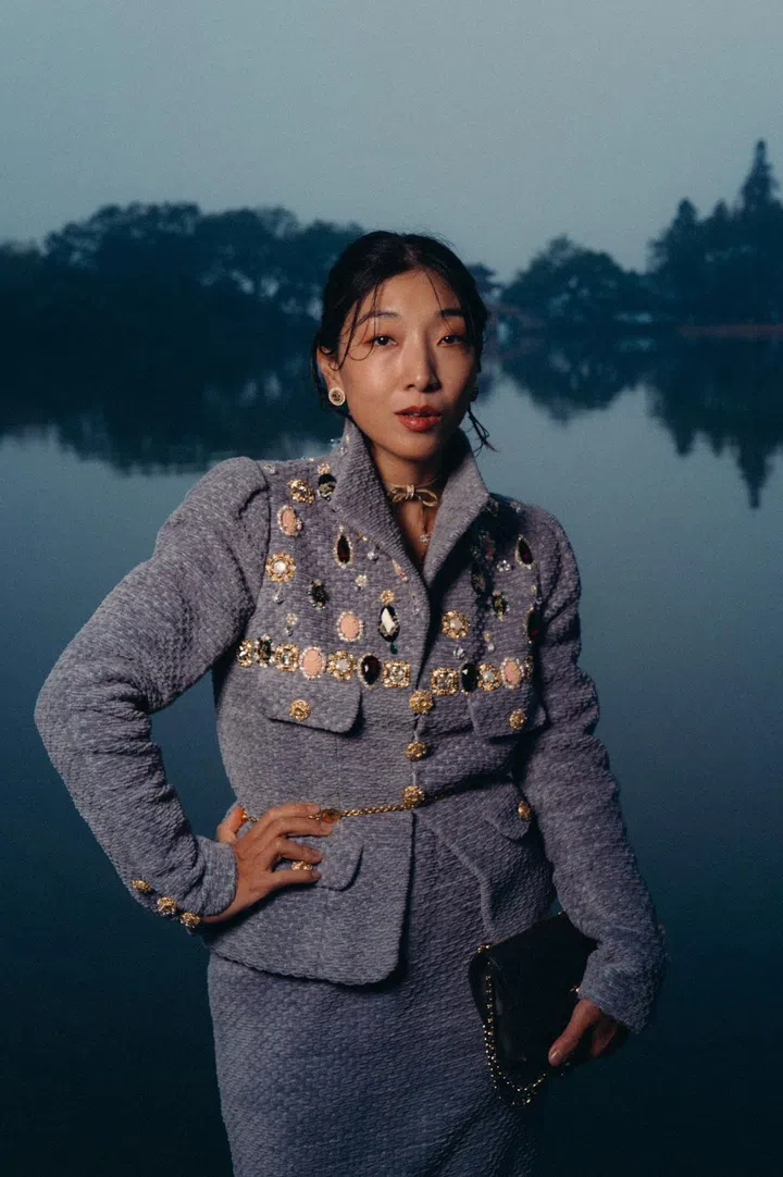 chanel metiers d'art 2024/2025 hangzhou show sakrua ando
