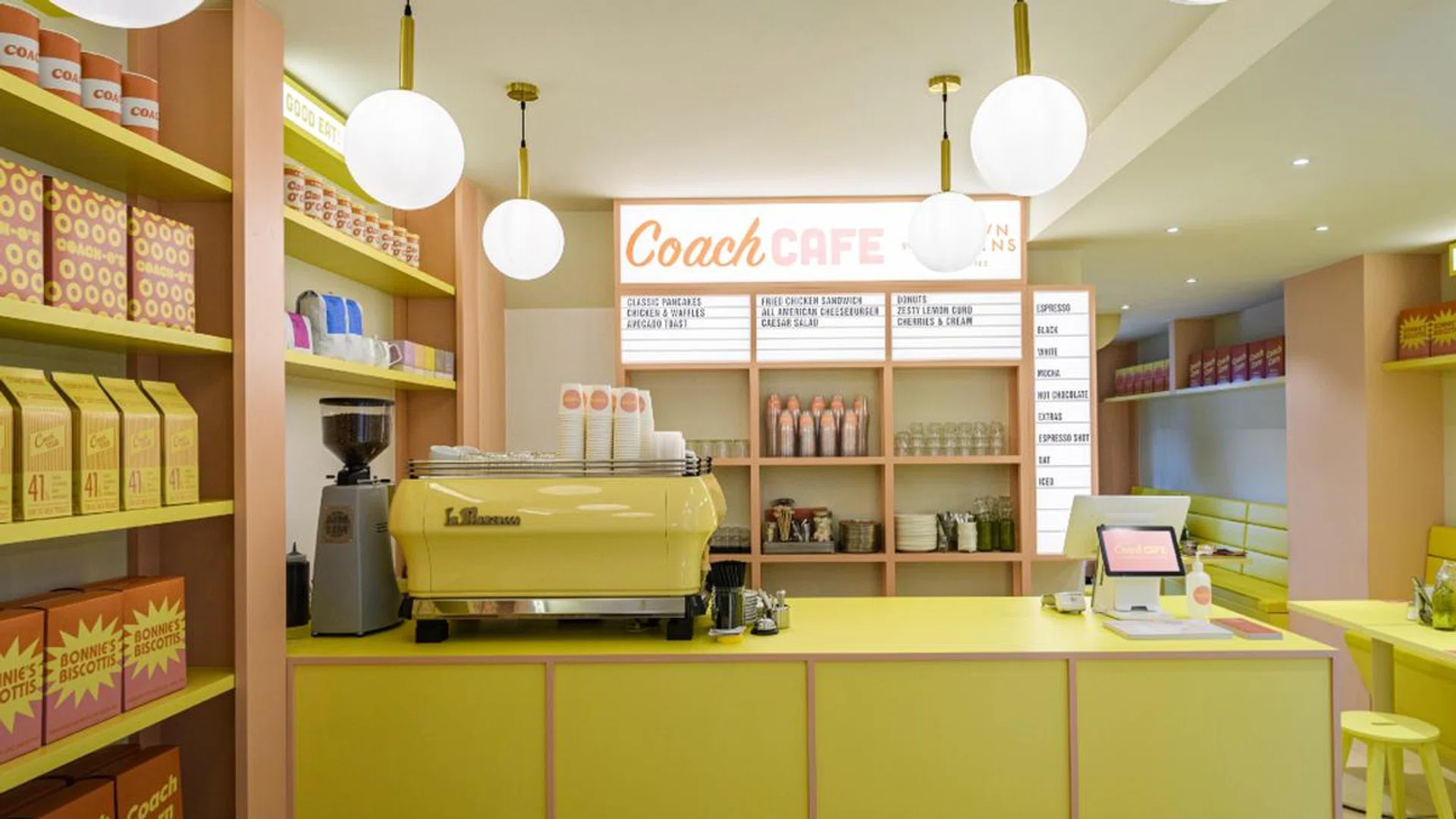 Step into the world's first Coach Cafe, found within the brand's newly debuted Coach Play Singapore Shophouse at Keong Saik Road. Credit: Coach