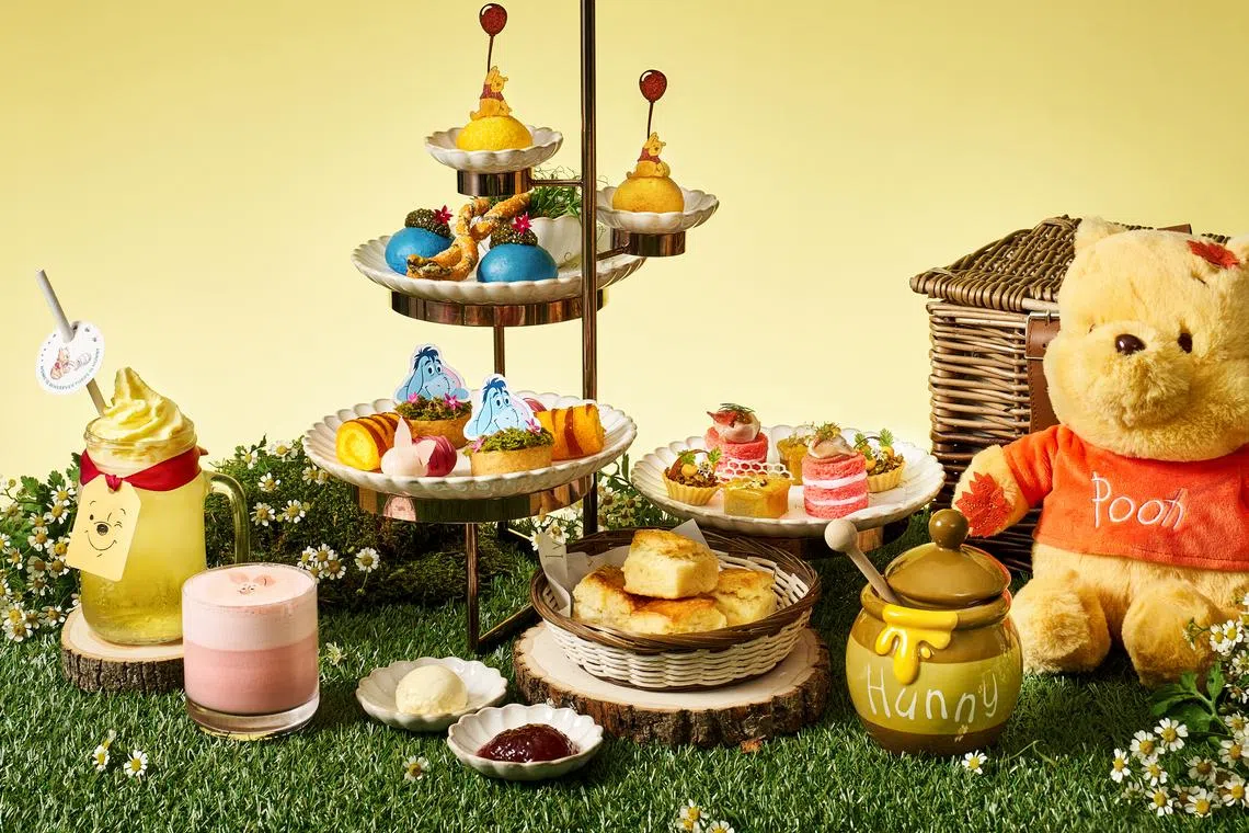 There's A New Winnie-The-Pooh Afternoon Tea In Singapore