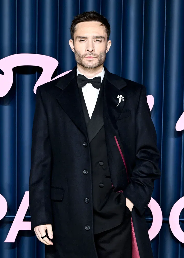 LONDON, ENGLAND - DECEMBER 01: Ed Westwick attends The Fashion Awards 2025 presented by Pandora at the Royal Albert Hall on December 01, 2025 in London, England. (Photo by Gareth Cattermole/Getty Images for BFC)