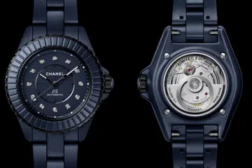 chanel J12 bleu watch