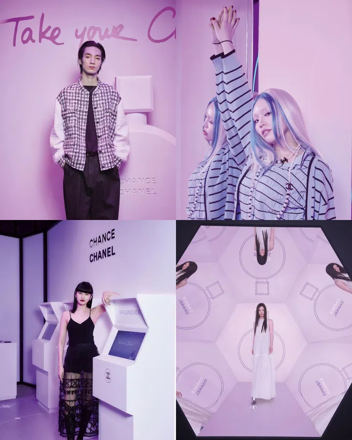 Guests and Celebrities at Chanel's Chance Eau Splendide Perfume Launch in Tokyo