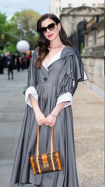 Louis Vuitton Cruise 2027 celebrity fashion outfits