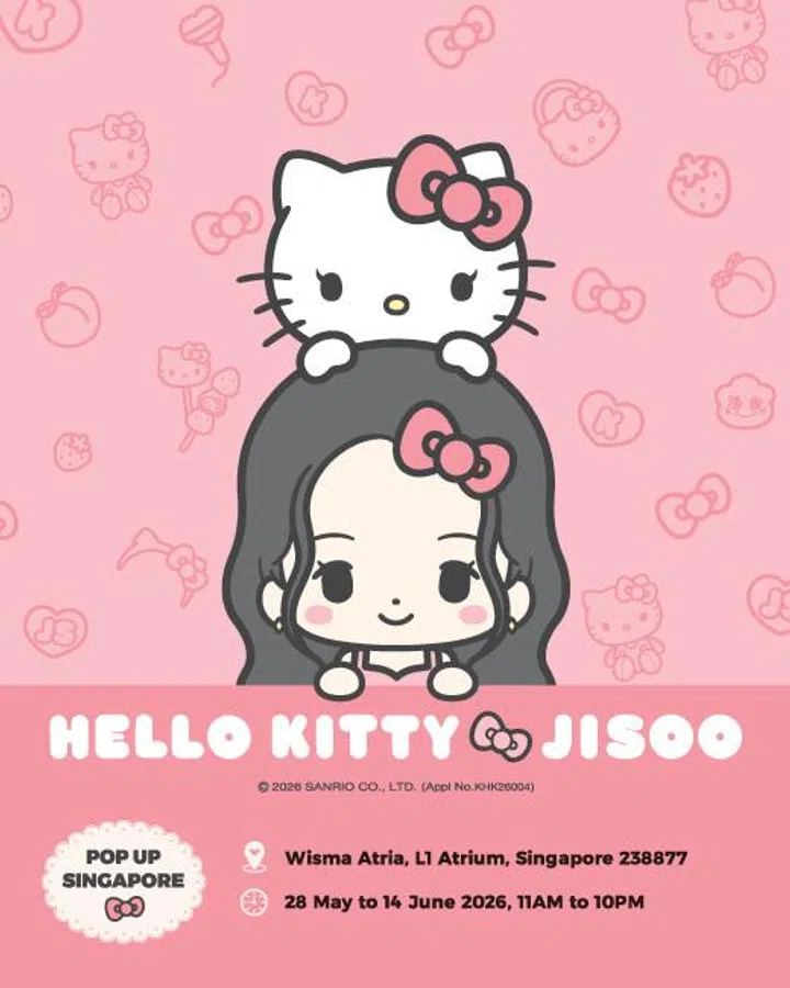 Sanrio Hello Kitty Jisoo pop-up Singapore